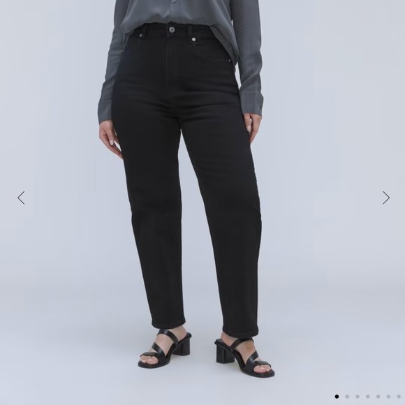 NWT Everlane The Curvy Way High Jean in coal - Picture 5 of 9
